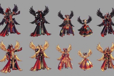 DNF天空套效果图：从第1套到第12套稀有装扮回顾（附gif动图） ... ...